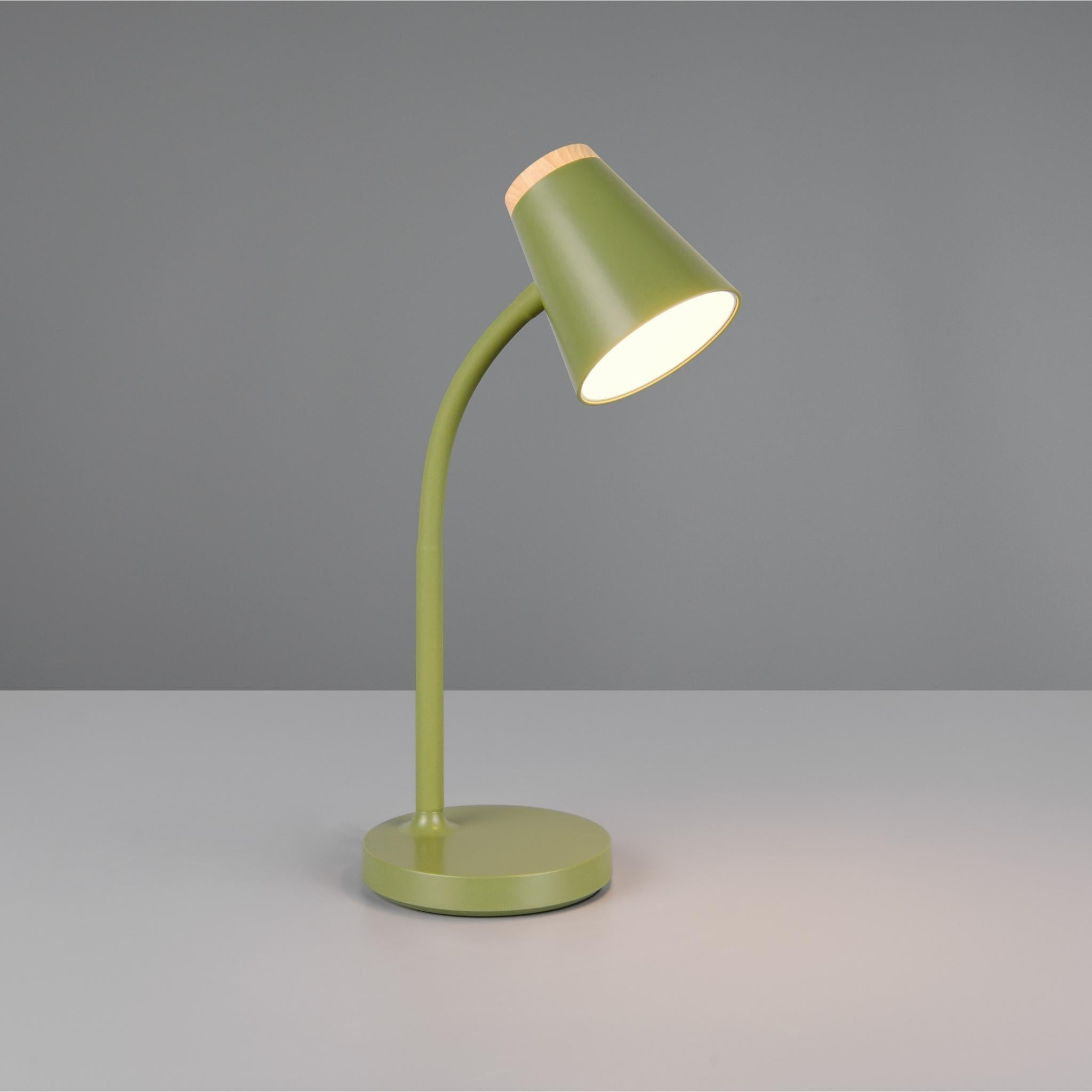 TRIO Pongo LED table lamp - green