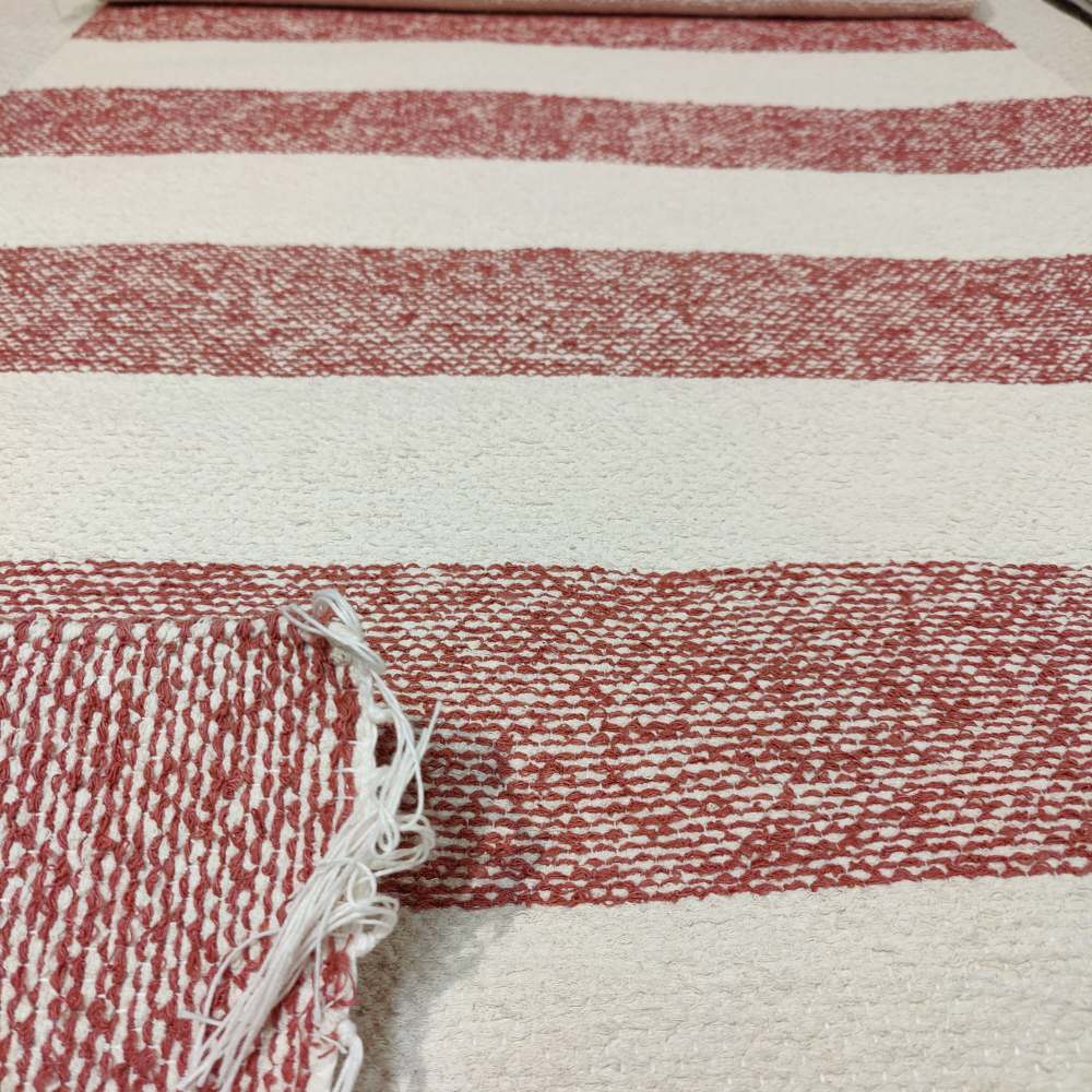 Riemu domestic Cotton rug - pink