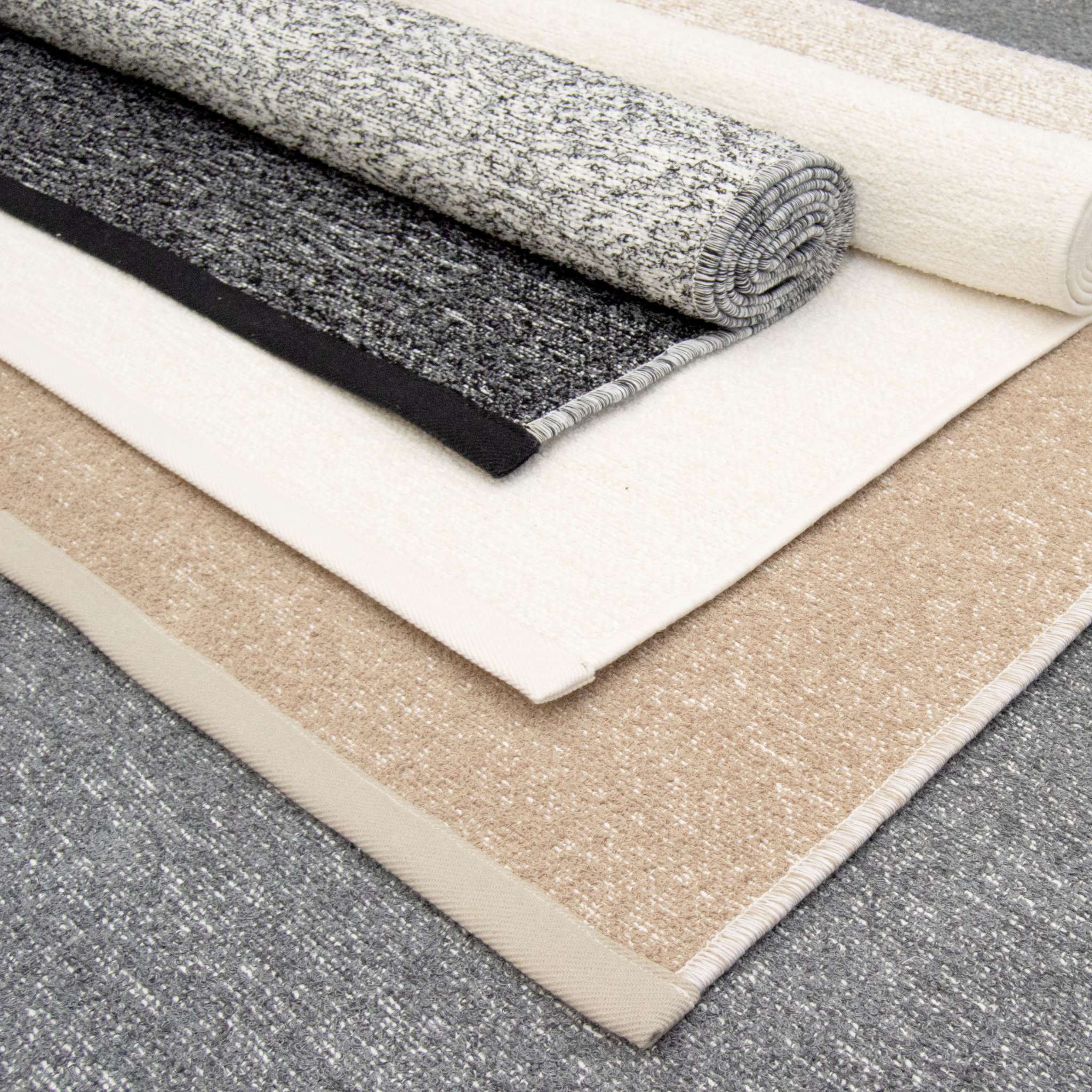 Saima Cotton rug - white