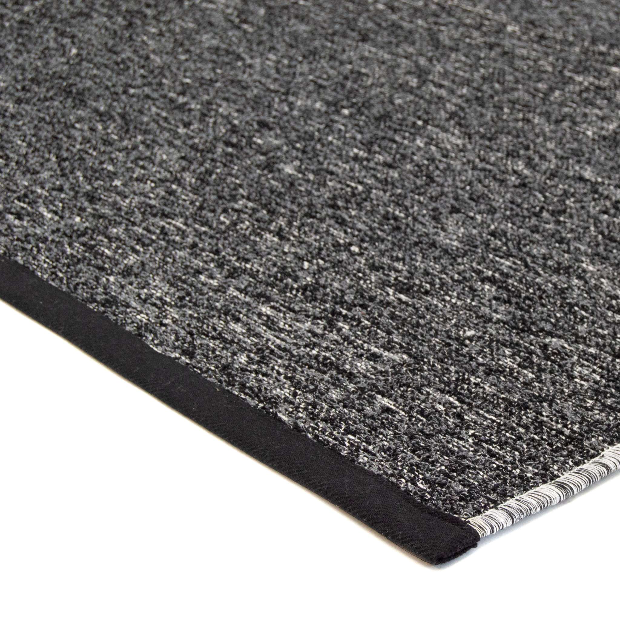 Saima Cotton rug - black