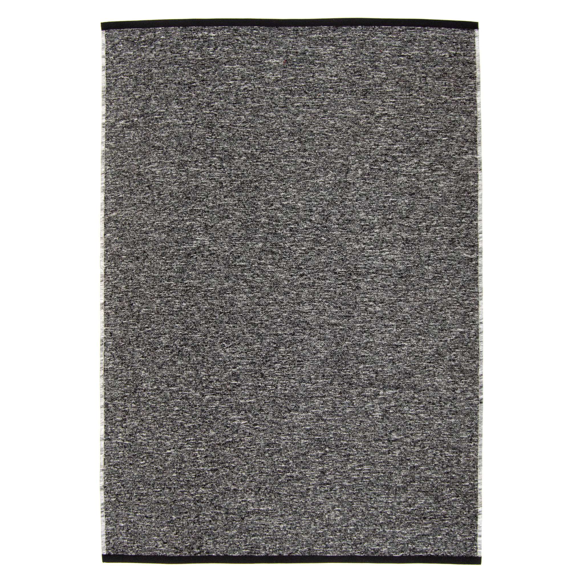 Saima Cotton rug - black