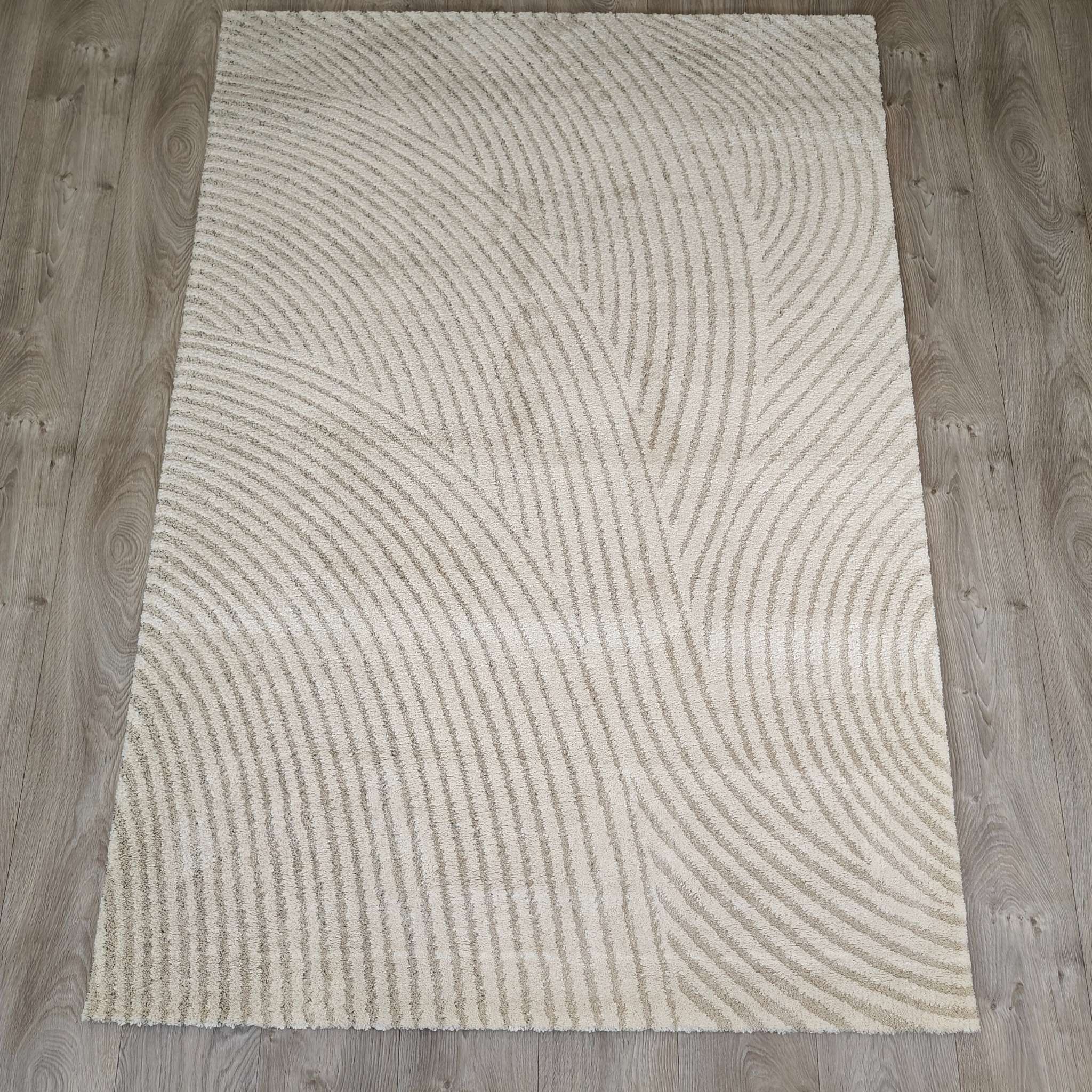 Sametti lyhytnukkainen matto - luonnonvalkoinen