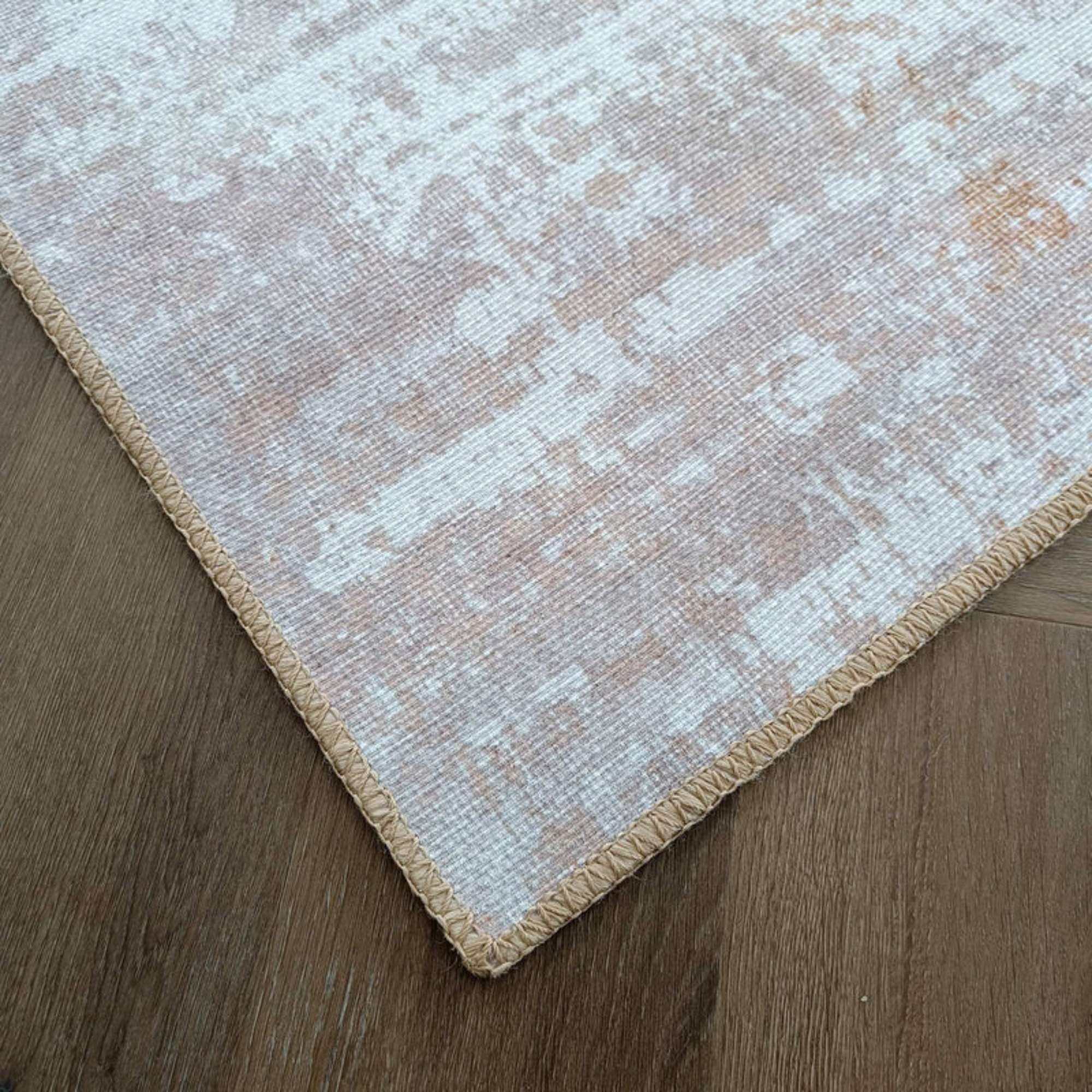 Thyme low pile Rug - light brown
