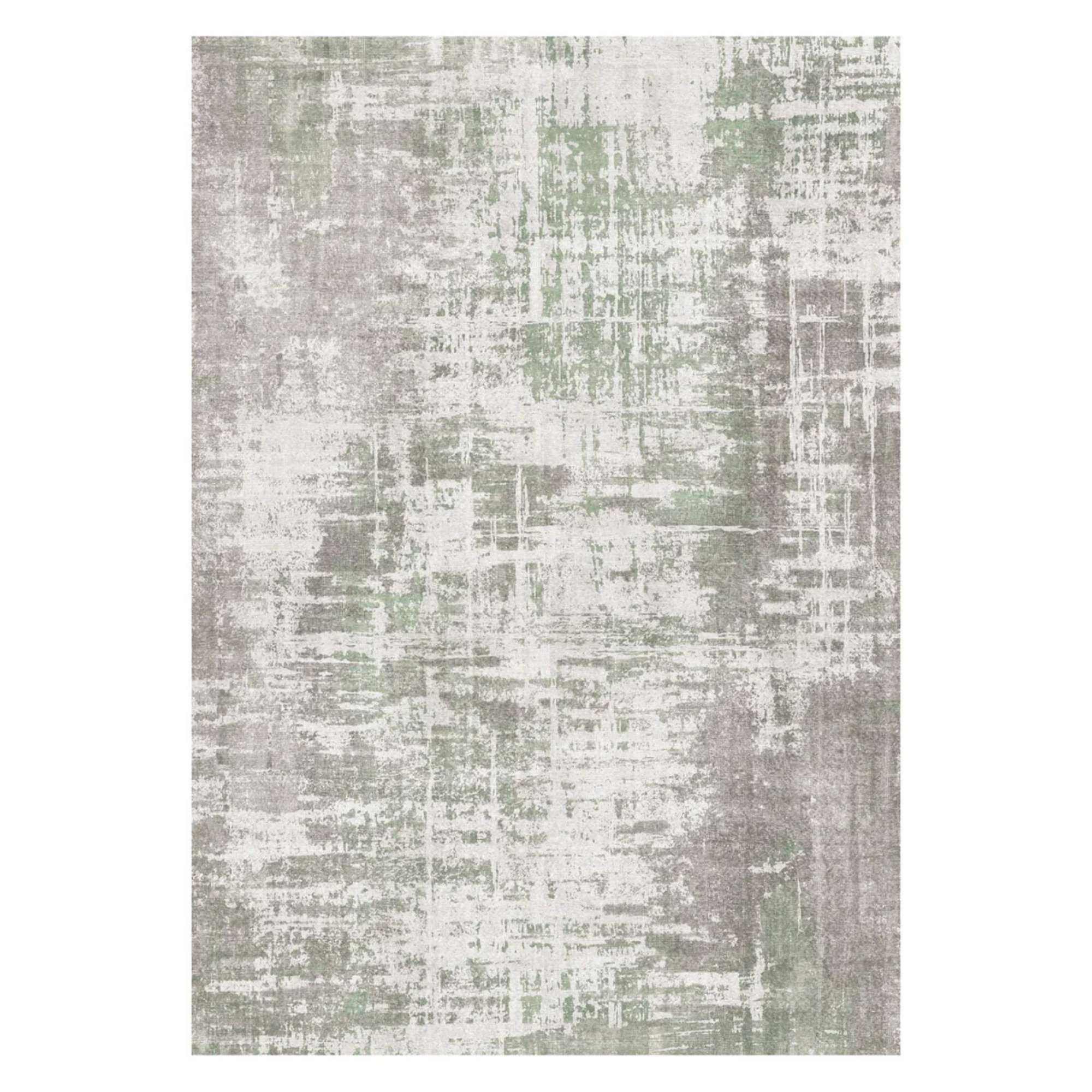Thyme low pile Rug - green