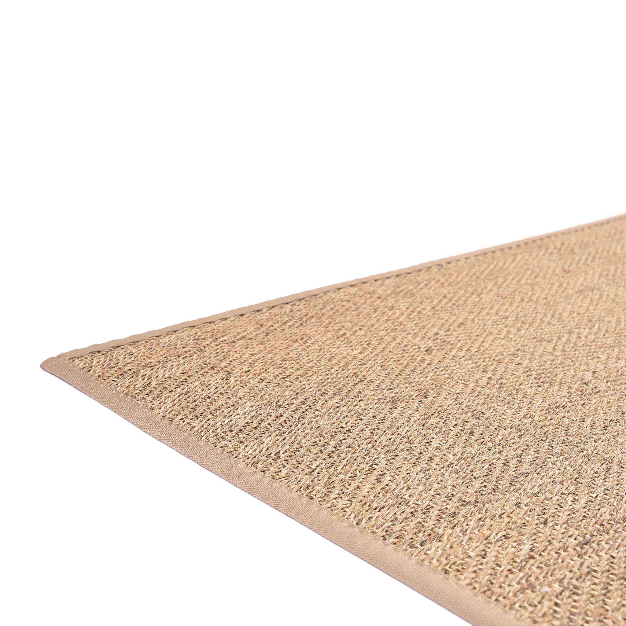 VM Carpet Barrakuda sisal rug, Custom Size - 6520 straw