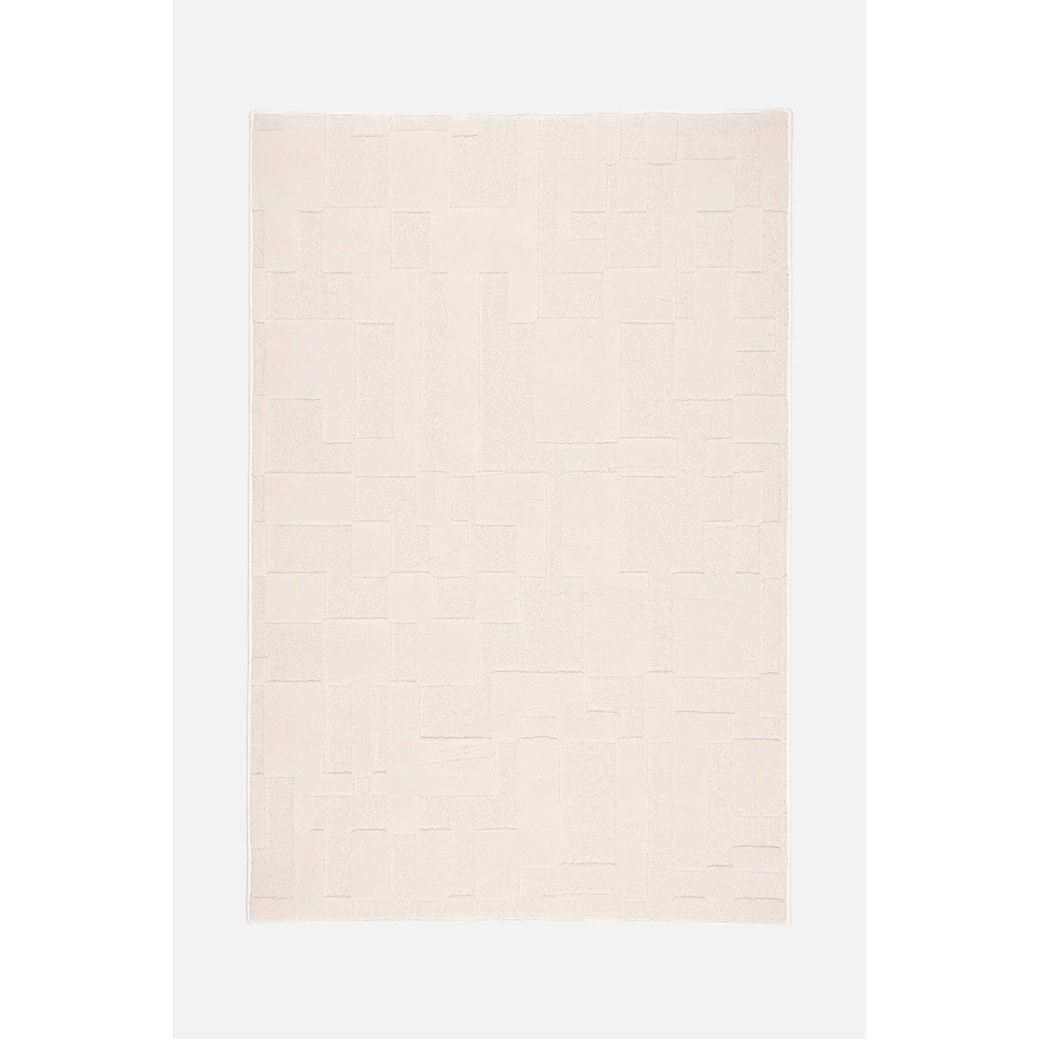 VM Carpet Domino Rug, Custom Size - 110 white