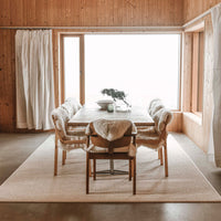 VM Carpet Hehku Rug, Custom Size - 69 white