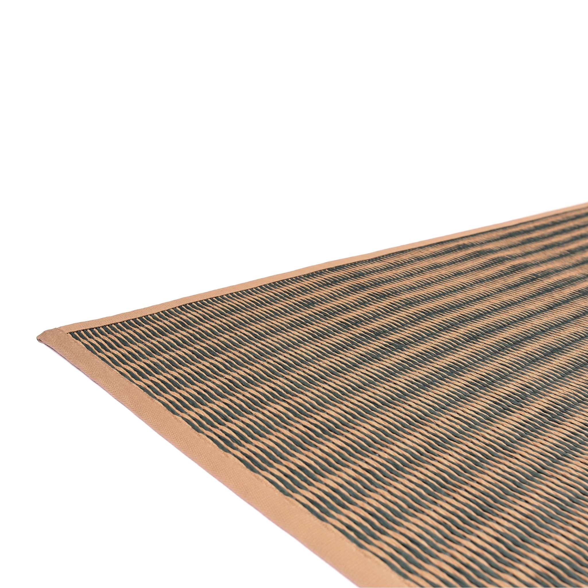 VM Carpet Kelo Rug, Custom Size - 76/72 green/beige