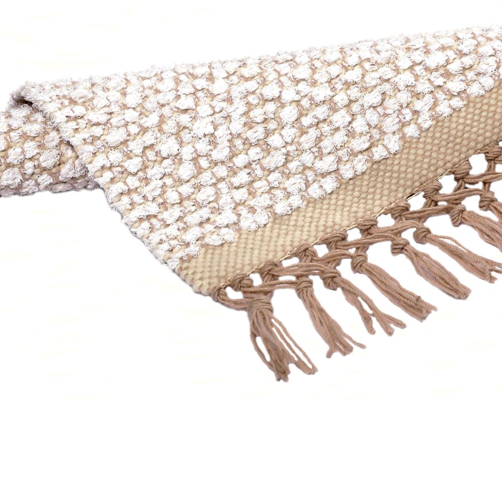 VM Carpet Duo Popcorn Rug - 7171 white