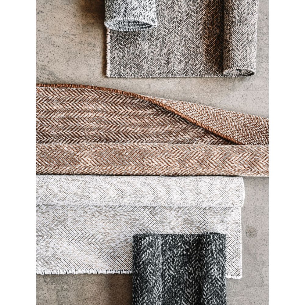 VM Carpet Duo Rae matto - 7971 musta-valkoinen