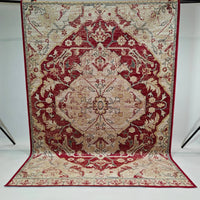 Valencia Viscose rug - red