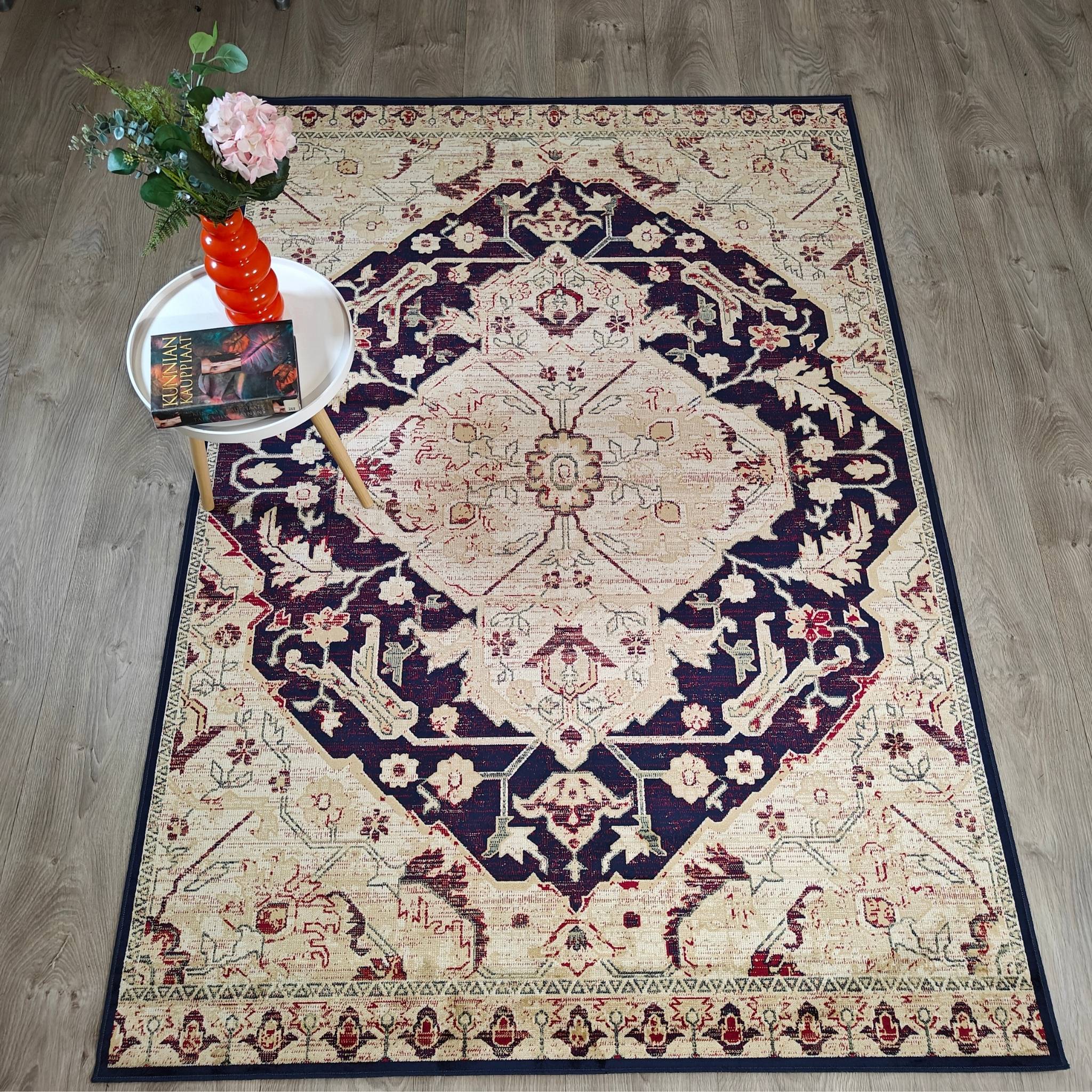 Valencia Viscose rug - blue
