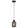 Valerie 342701-30 - Pendant lamp - Sand black - Savulasi