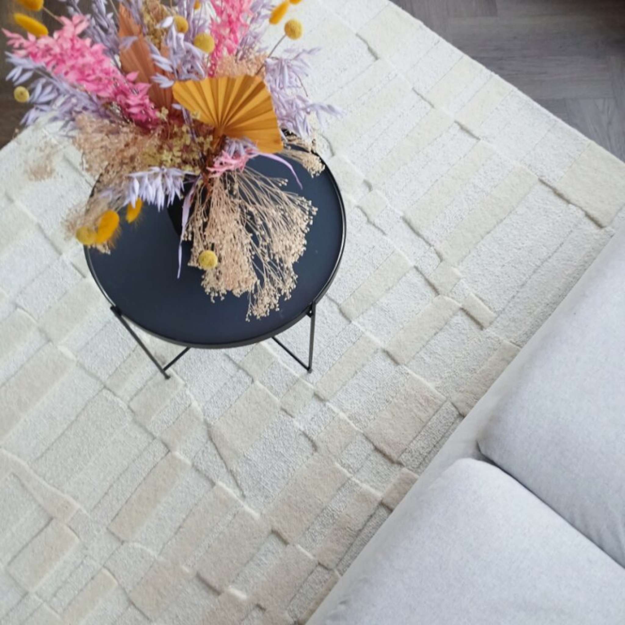 Vellamo Wool rug - natural white