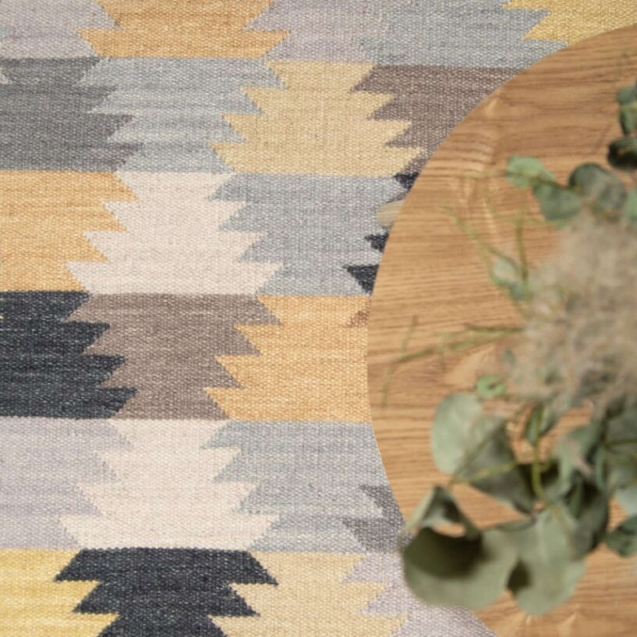 Verne Wool rug - gray