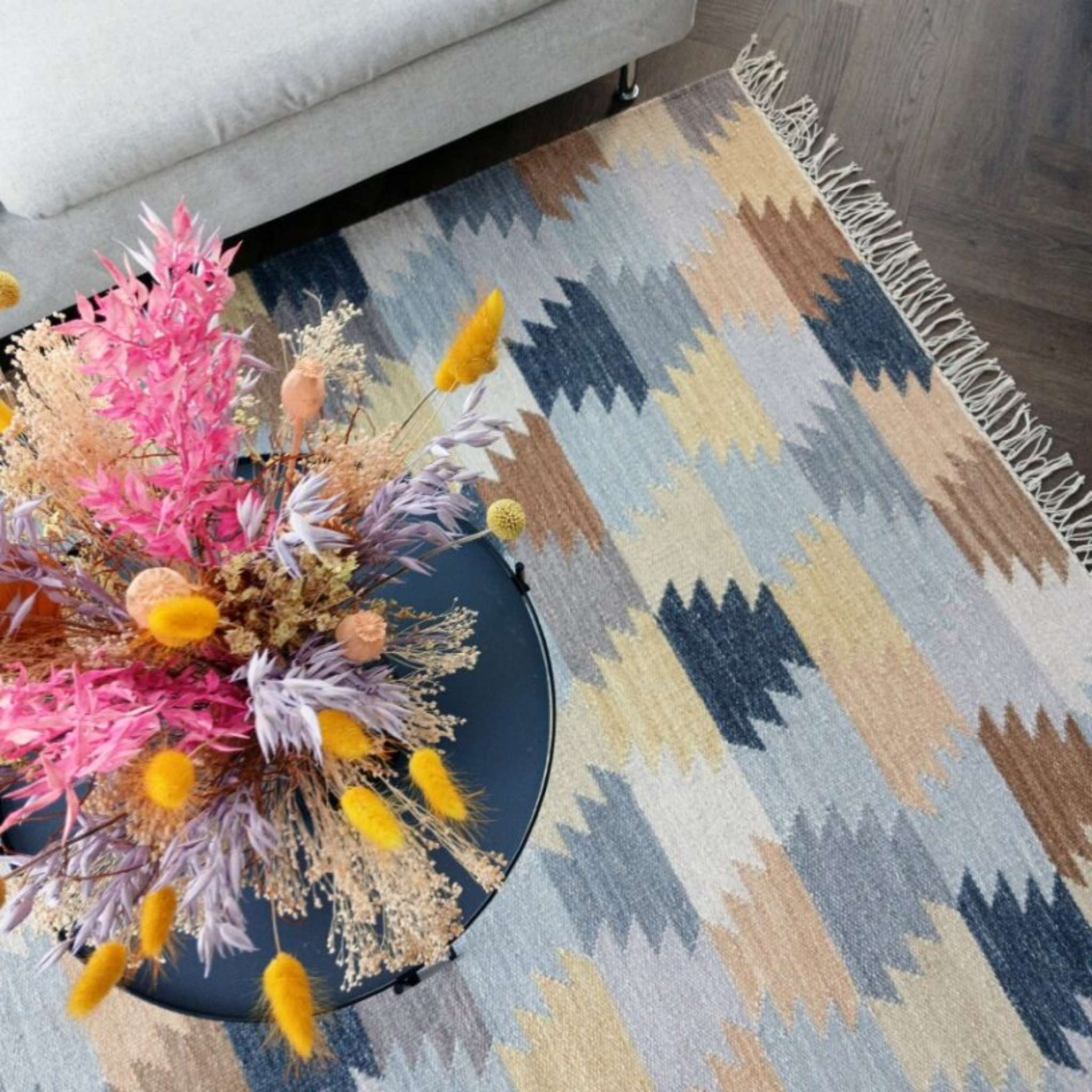 Verne Wool rug - gray