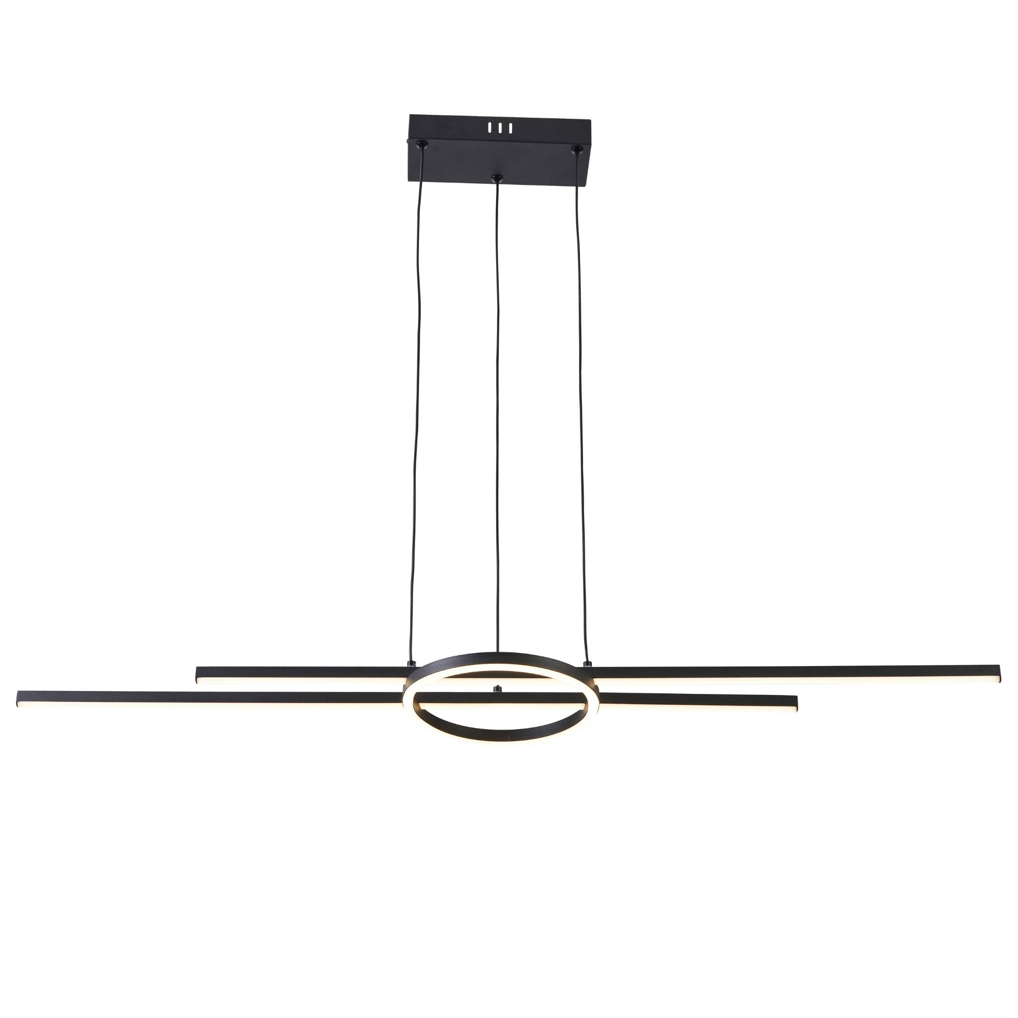 Xandra 342801-30 - Pendant lamp - Sand black