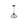 Cameleon 337401-29 - Pendant lamp - Glossy black metal