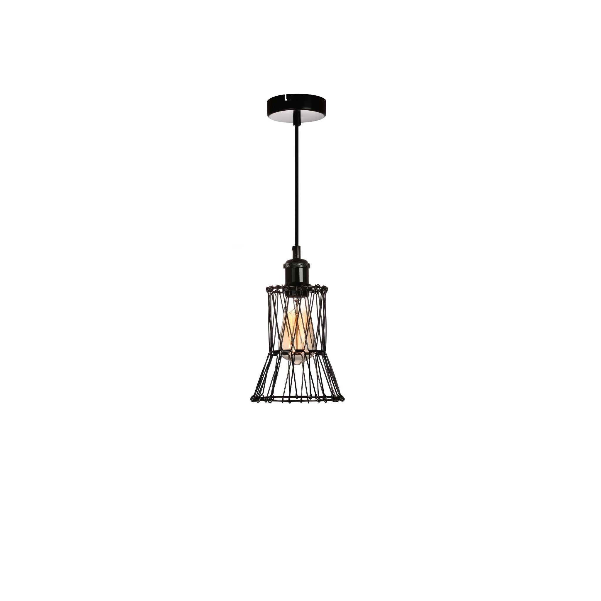Cameleon 337401-29 - Pendant lamp - Glossy black metal