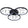 FocusLight Rings LED - Ceiling light - Ø62 cm - 3x10W - CCT 3600lm - Black