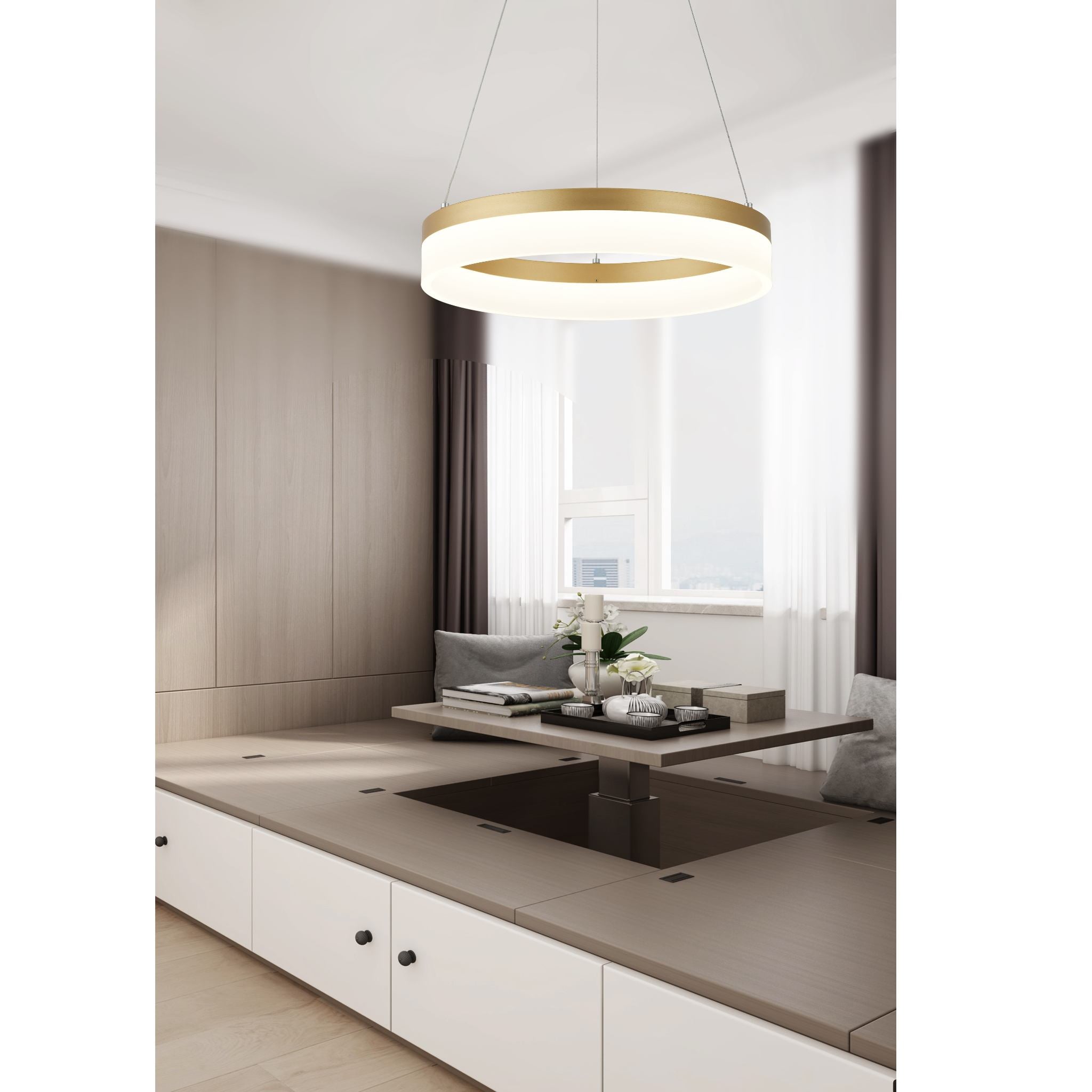 Cornelia 330601-09 - Pendant lamp - Gold painted