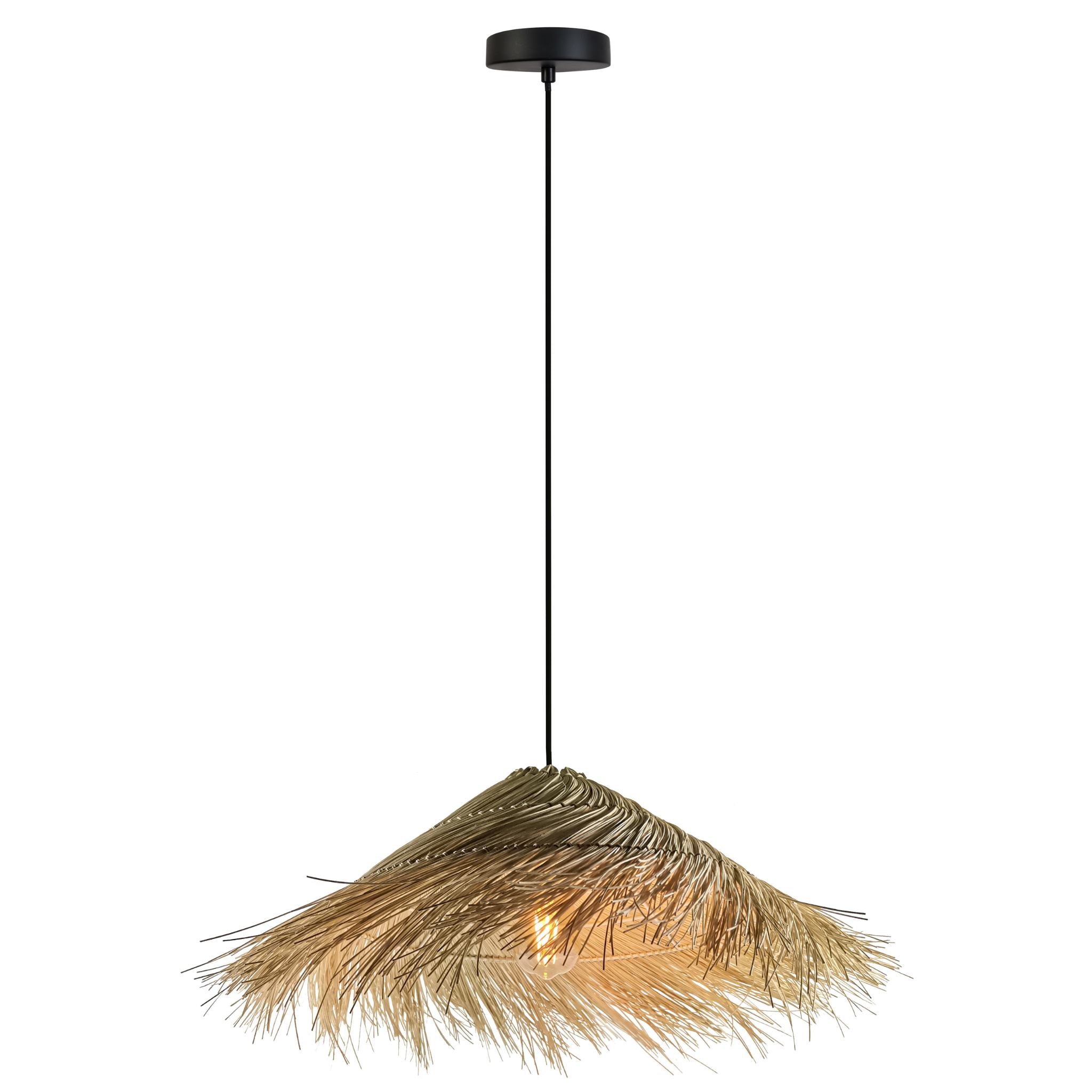 Cosma 344501-11 - Pendant lamp - Rattan - Steel
