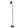 FocusLight Oslo - Floor lamp - Black - 156 cm