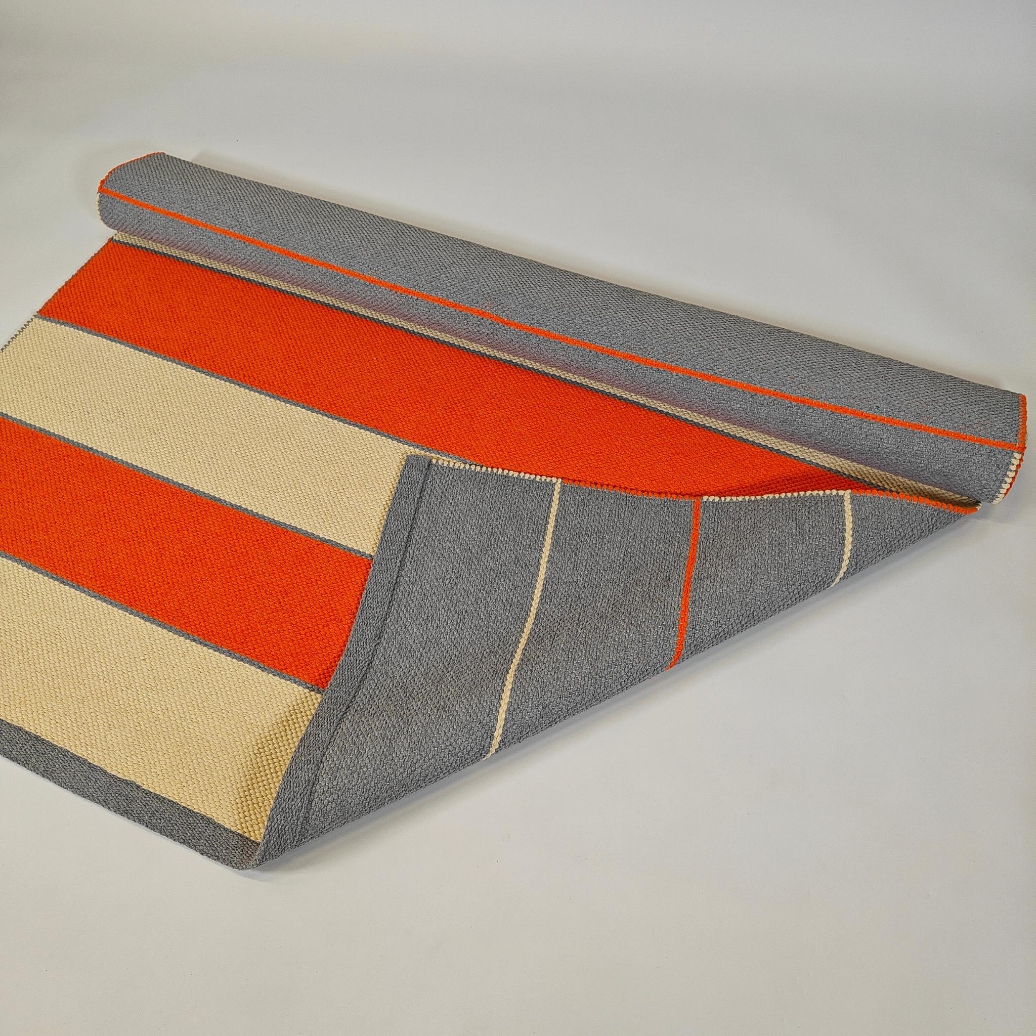 LAURA Cotton rug - orange