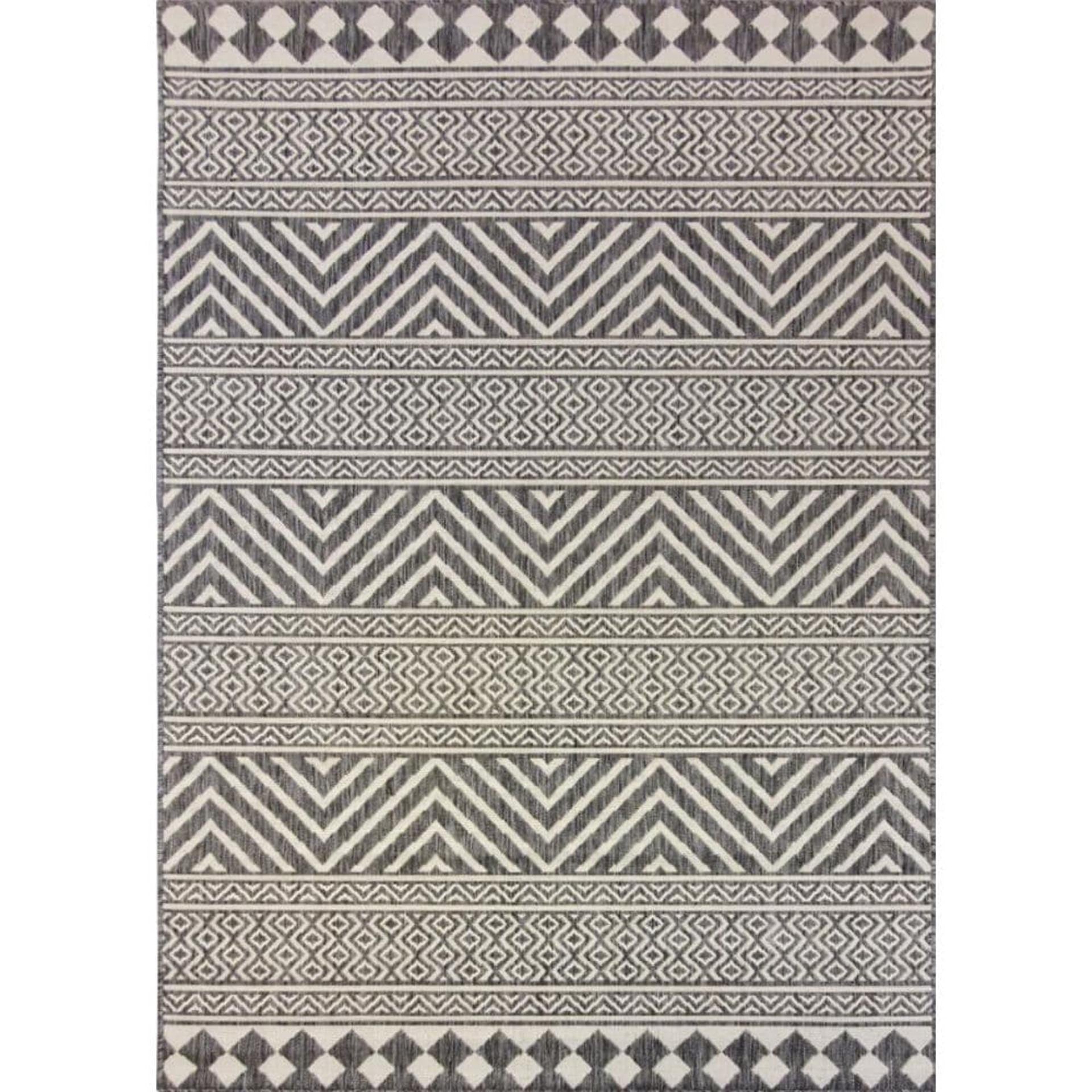 Layla matto - Vaalea harmaa.