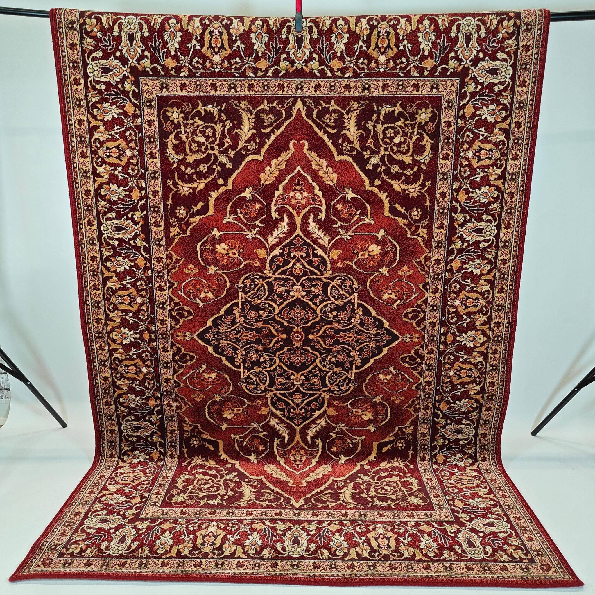 Leyla Wool rug - red