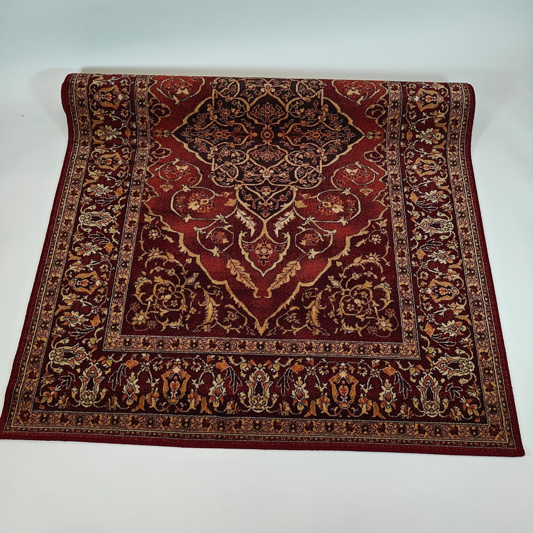 Leyla Wool rug - red