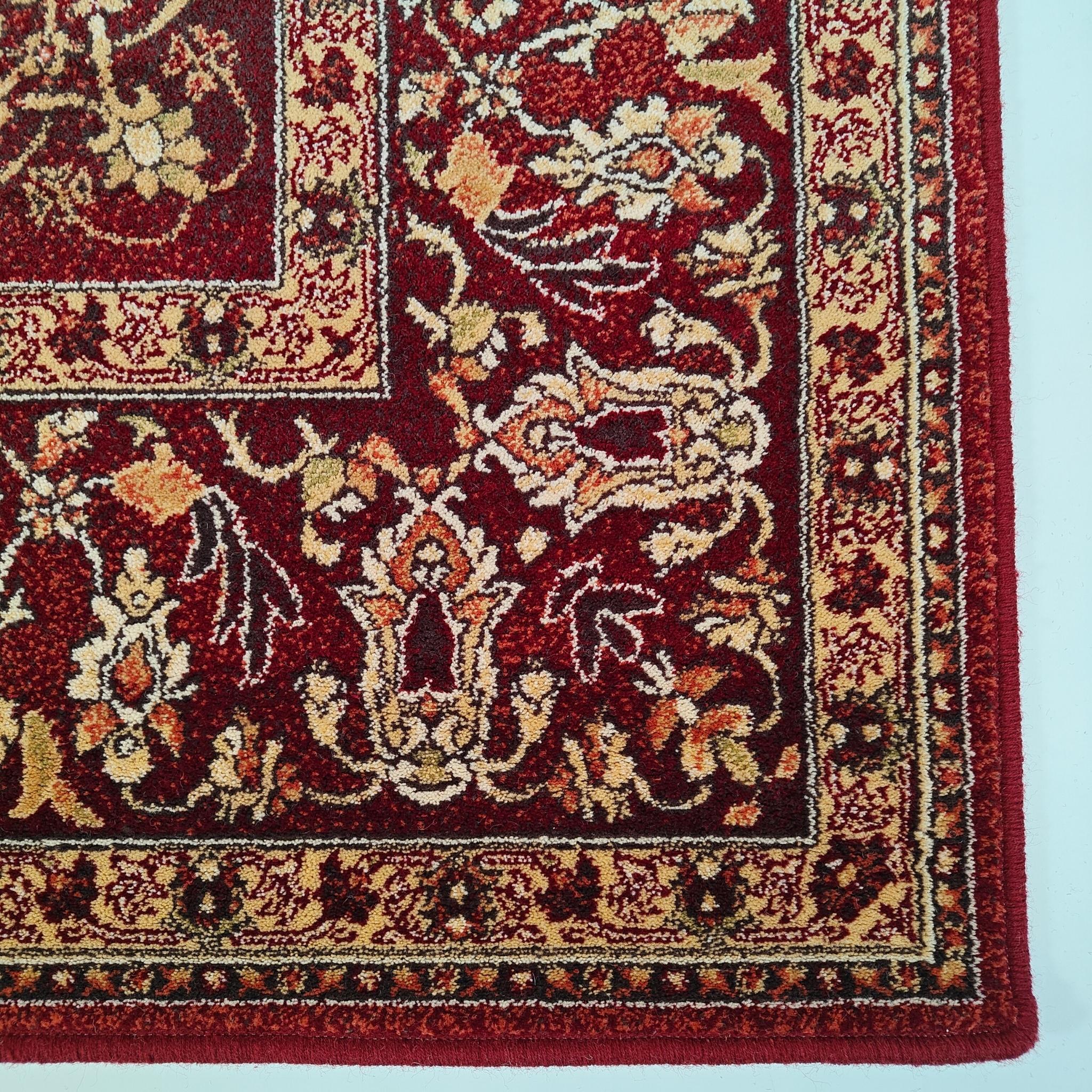 Leyla Wool rug - red