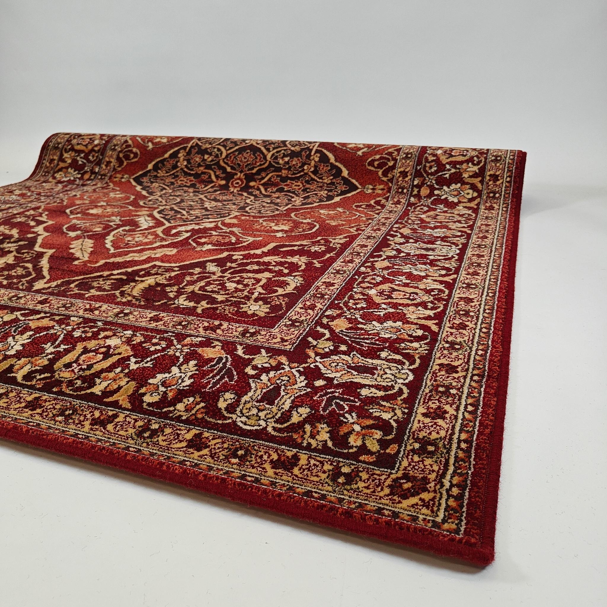 Leyla Wool rug - red