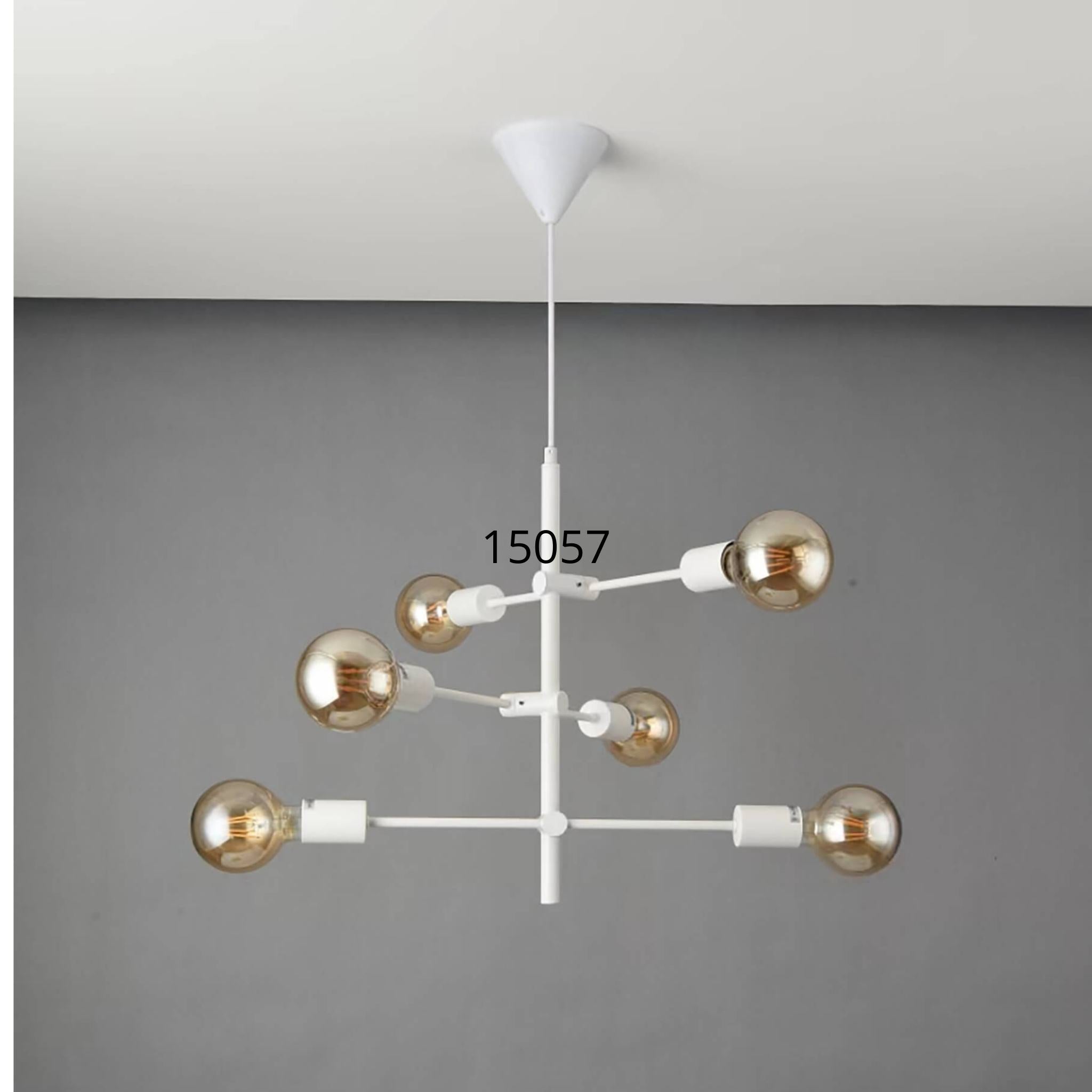 FocusLight Marilyn - Pendant lamp - White - Ø48 cm