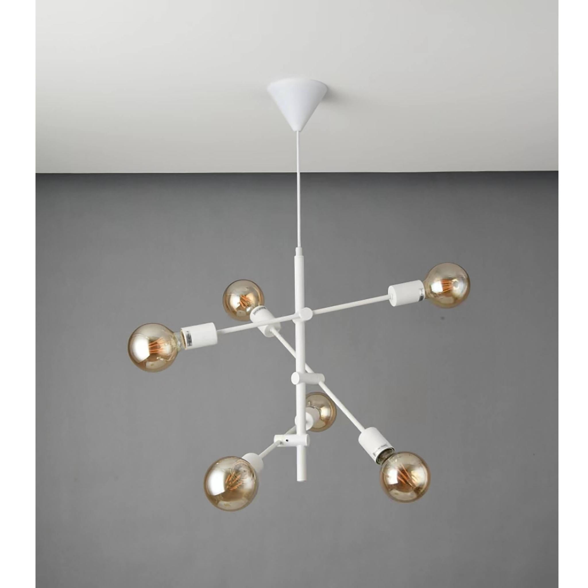 FocusLight Marilyn - Pendant lamp - White - Ø48 cm