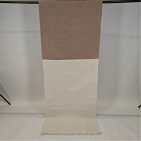 Modern domestic Cotton rug - beige/white