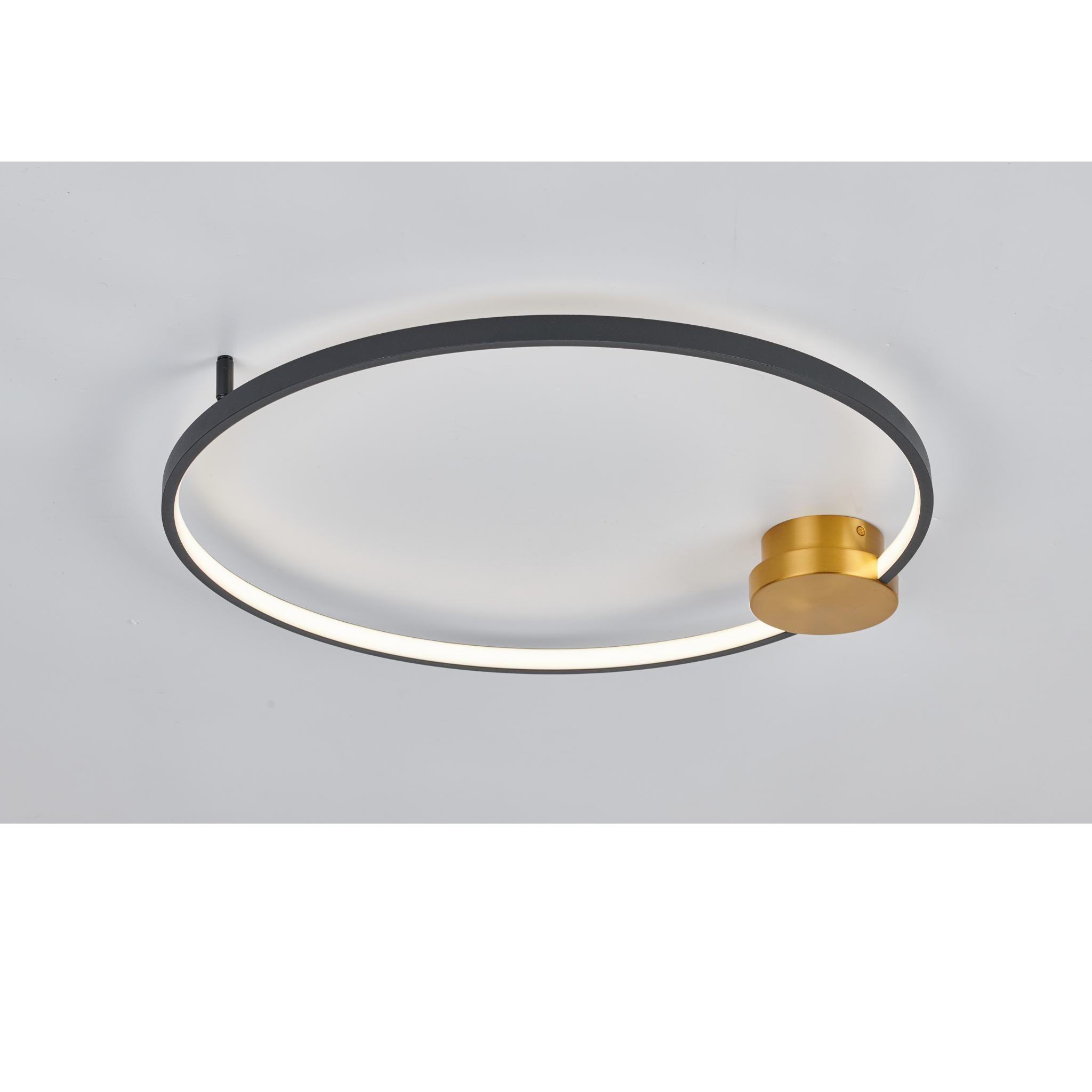 Condida - 641101-32 - LED ceiling light - brass/sand black
