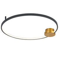 Condida - 641101-32 - LED ceiling light - brass/sand black