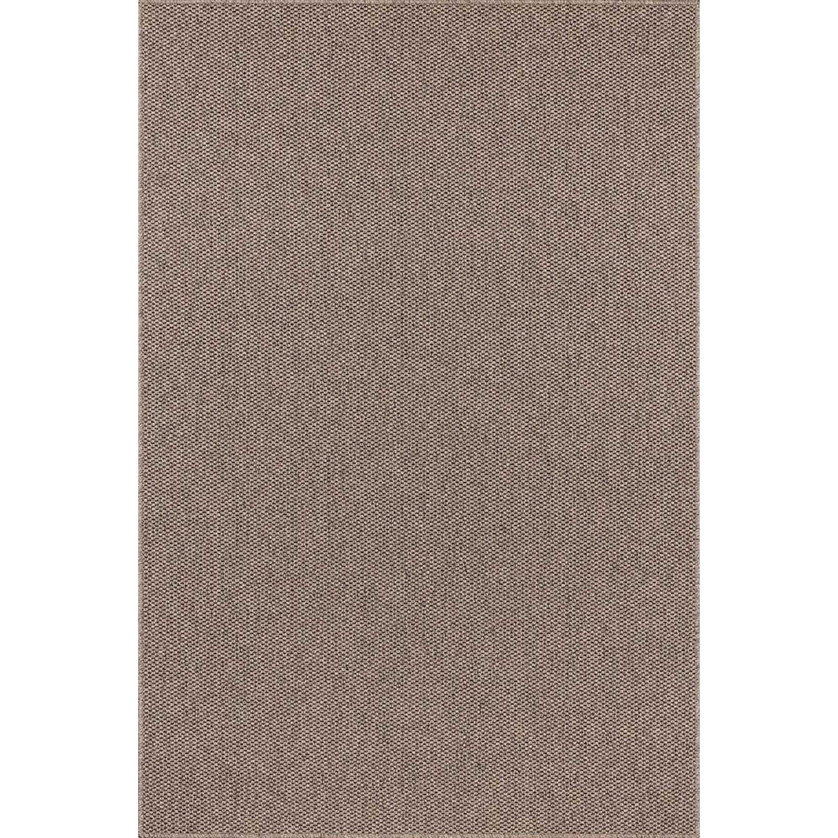 Narma BROOKLYN Flatweave rug, Custom Shape - Brown