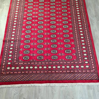 Pakistan Bokhara - punainen - 202x294cm