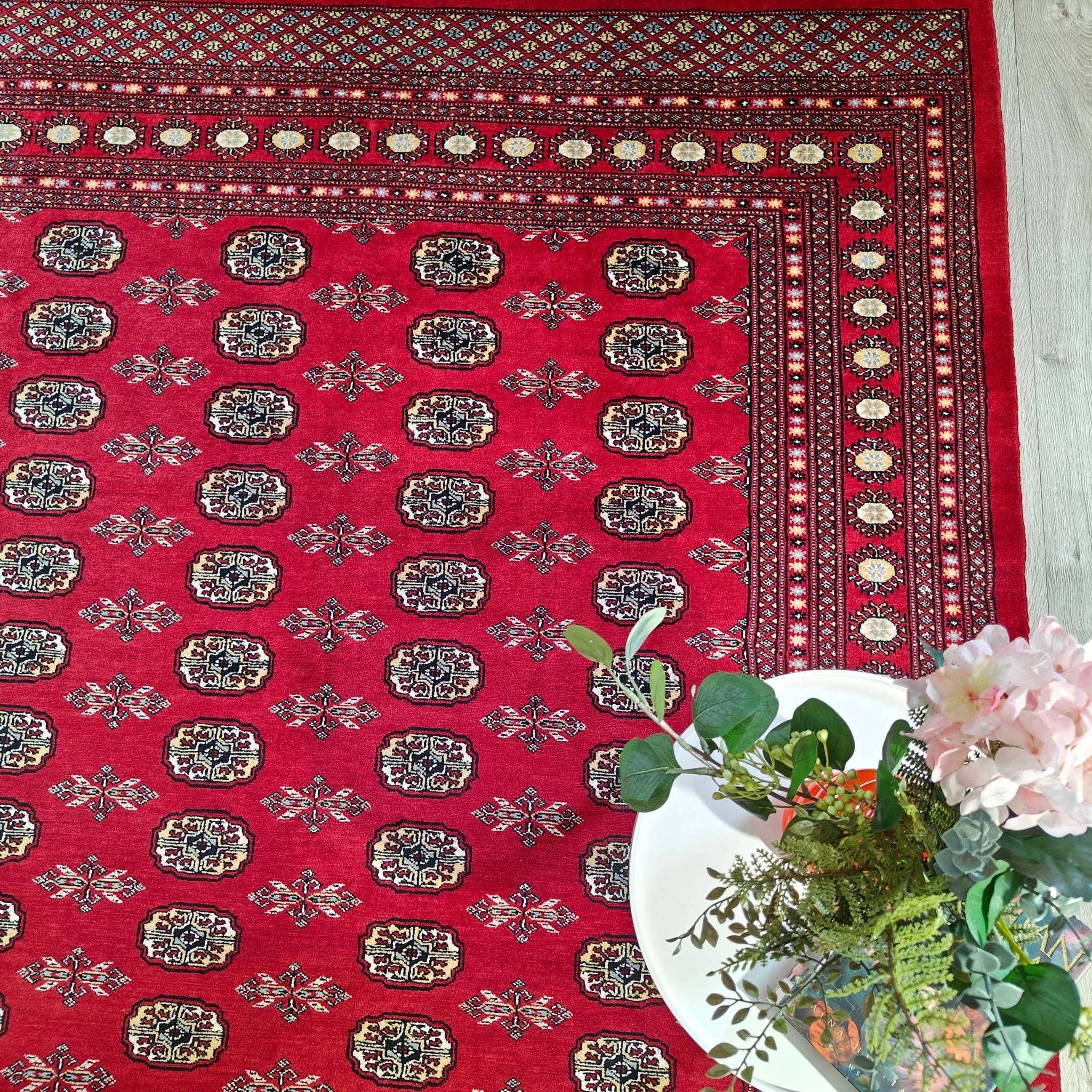 Pakistan Bokhara - punainen - 202x294cm