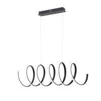 Ribbon 336401-02 - Pendant lamp - Sand black