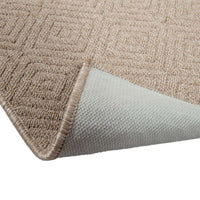 Selja rubber backed rug Roll - beige