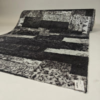 Vintage entrance rug Roll - black