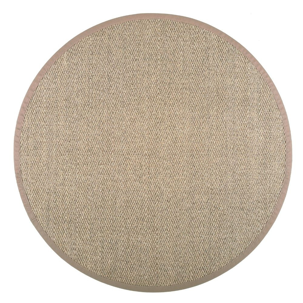 VM Carpet Barrakuda sisal rug, Custom Size - 9307 natural